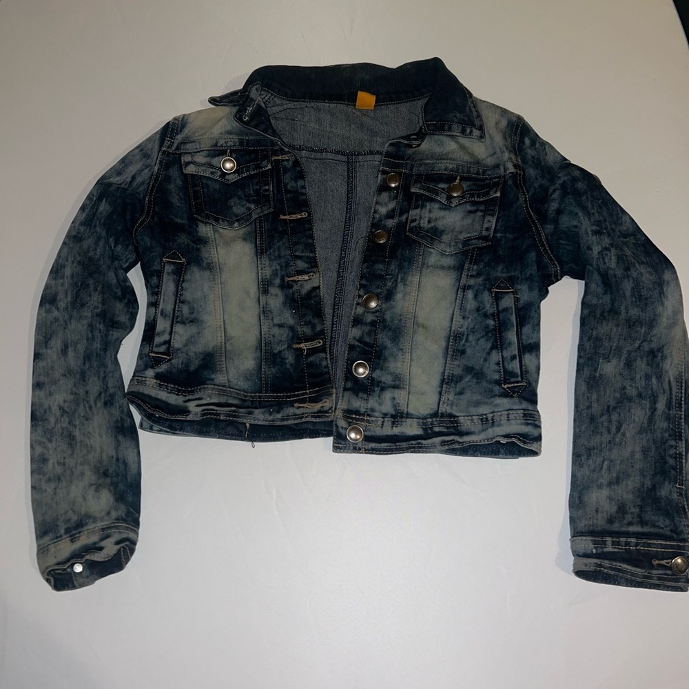 Jou Jou teens Washed Denim Jacket